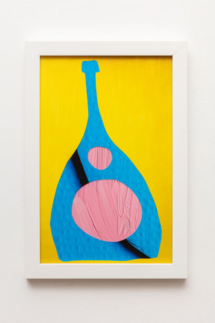 Kevin Todora, ‘Blue Bottle Pink Paint’, 2021