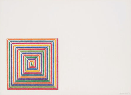Frank Stella, ‘Line Up’, 1973
