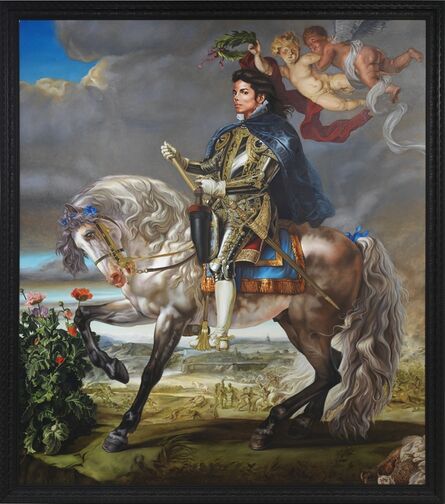 Kehinde Wiley, ‘Equestrian Portrait of King Philip II (Michael Jackson)’, 2009
