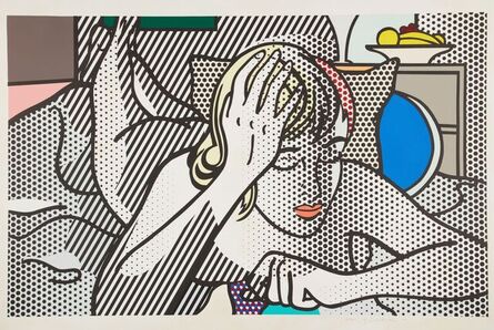 Roy Lichtenstein, ‘Thinking Nude (Corlett 289)’, 1994