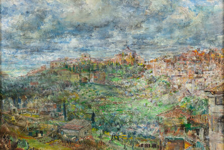 John Cobb, ‘View of Siena from the French Plaza’, 2018