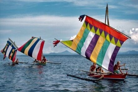 Steve McCurry, ‘Boats on the Sulu Sea, Philippines’, 1985