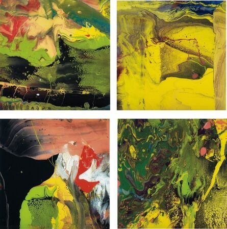 Gerhard Richter, ‘P4, P5, P6, P7 (Flow)’, 2014