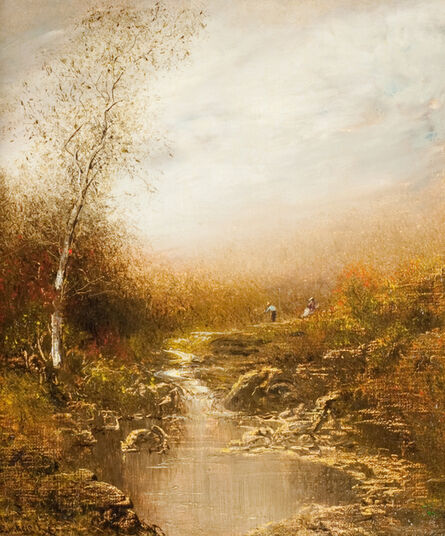 Ralph Albert Blakelock, ‘Fall Landscape’, Late 19th century