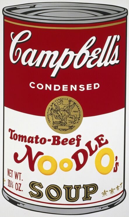 Andy Warhol, ‘Campbell's Soup II: Tomato-Beef Noodle O's ’, 1969