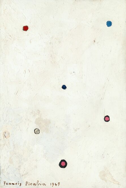 Francis Picabia, ‘Lâcheté de la barbarie subtile (Carte à jouer) (Cowardice of Subtle Barbarism [Playing Card])’, 1949