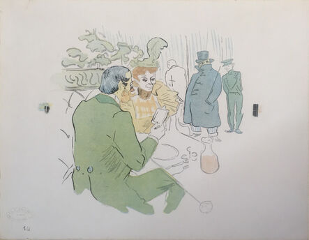 Henri de Toulouse-Lautrec, ‘Snobisme’, 1897