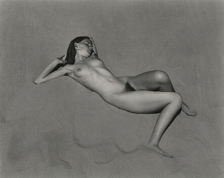 Edward Weston, ‘Nude (Charis on Dunes), Oceano’, 1936-printed 2000 by Cole Weston