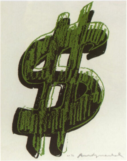Andy Warhol, ‘$ (1)’, 1982