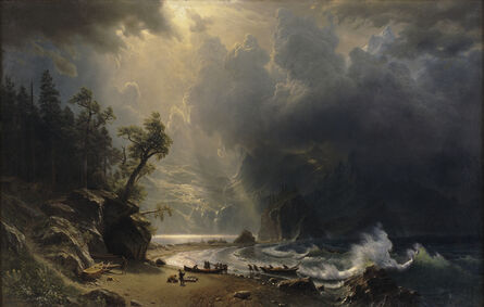 Albert Bierstadt, ‘Puget Sound on the Pacific Coast’, 1870
