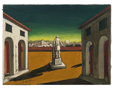 Giorgio de Chirico, ‘Piazza d'Italia’, Late 50s
