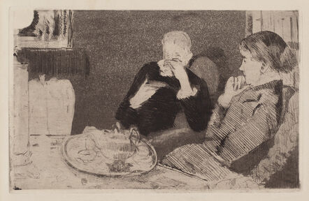 Mary Cassatt, ‘Lydia and Her Mother at Tea’, 1882
