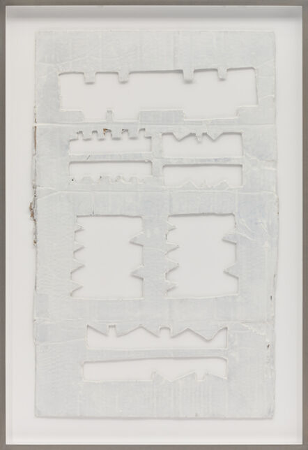 Yto Barrada, ‘Grinding Teeth (Paste Paper Tools Cutout), Casa Barragán series’, 2021