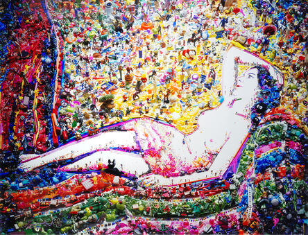 Vik Muniz, ‘Odalisque, after Gustave le Gray (from ‘Rebus')’, 2010