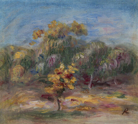 Pierre-Auguste Renoir, ‘Paysage, arbre’, ca. 1915
