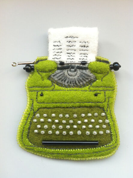 Ann Cofta, ‘Vintage Typewriter (Royal Portable in Key Lime)’, 2017