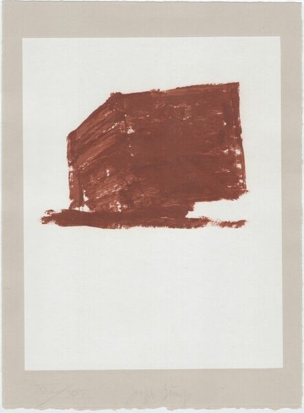 Joseph Beuys, ‘Schwurhand: Wandernde Kiste #1’, 1980