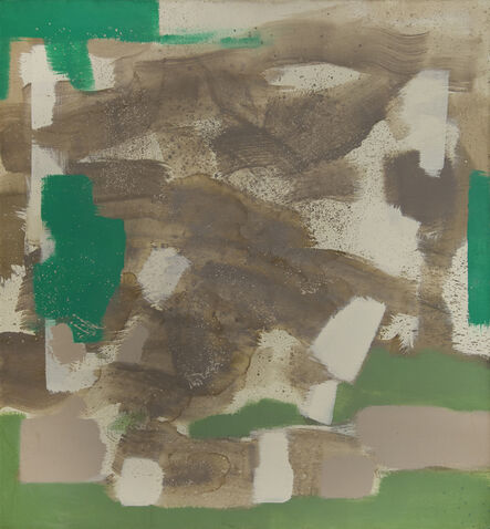 Carl Holty, ‘Untitled (Tan, Green, White)’, n/d