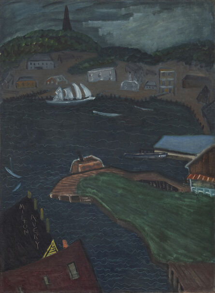 Milton Avery, ‘Choppy Harbor’, ca. c. 1930s