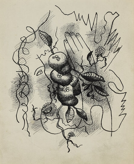 Fernand Léger, ‘Composition au profil et à la main’, ca. 1941