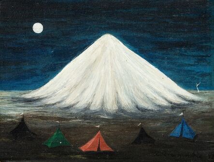Gertrude Abercrombie, ‘Encampment (White Mountain)’, 1948