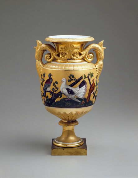 Imperial Porcelain Factory, ‘Vase with Pigeons ’, ca. 1830