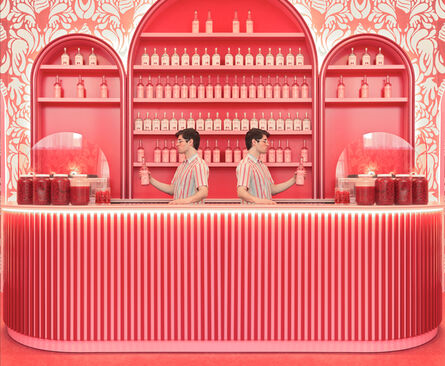 Maria Svarbova, ‘Absolute Pink Bar’, 2019