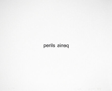 Christopher Wool, ‘Penis Perils’, 2008