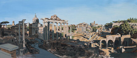 David Wheeler, ‘Study: The Forum Rome (late afternoon)’, 2013