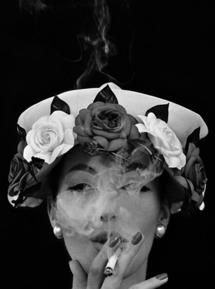 William Klein, ‘Hat + Five Roses, Paris (Vogue)’, 1956