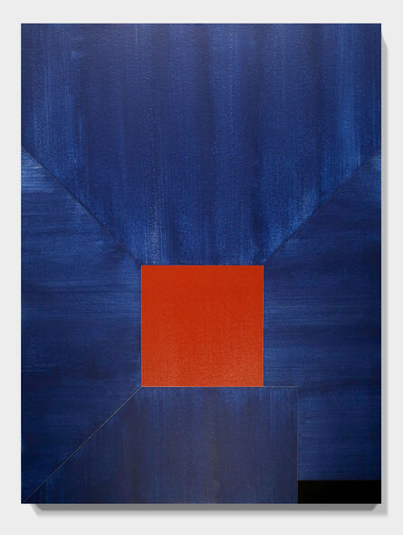 Chad Hasegawa, ‘BLUE Lean on and Against no. 40’, 2016