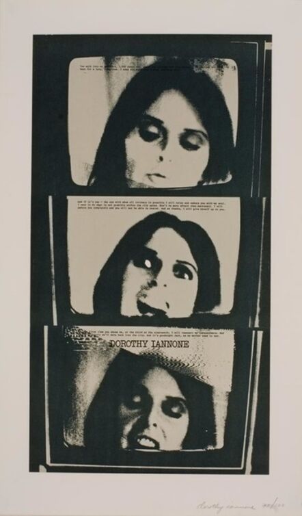 Dorothy Iannone, ‘I Was Thinking Of You’, 1975