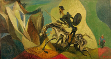 William Gropper, ‘Don Quixote’, 1955