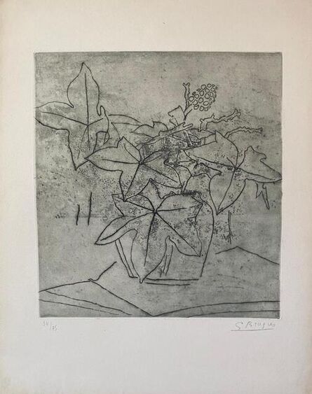 Georges Braque, ‘Le Lierre #99’, 1955