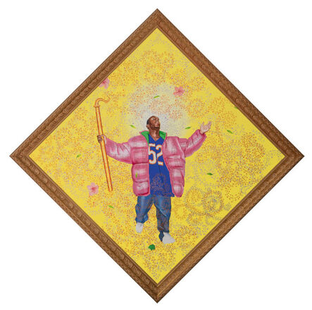 Kehinde Wiley, ‘Oil on canvas in artist's frame’, 2004