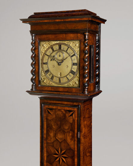 John Titherton, ‘A rare Charles II period olivewood and parquetry longcase clock of beautiful proportions’, 1675-1680