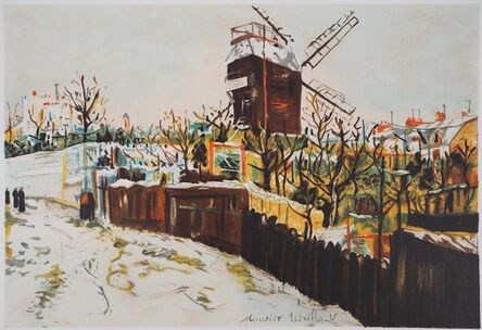 Maurice Utrillo, ‘Moulin de la Galette à Montmartre’, 1980-1989