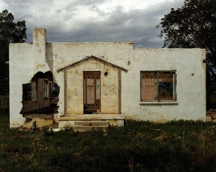 Steve Fitch, ‘Exterior View Of A House Near Las Vegas, Eastern New Mexico, July 21’, 1990