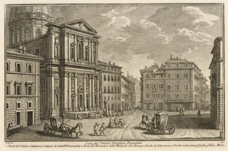 Giuseppe Vasi, ‘Casa dei Chierici Regolari Barnabiti’, 1747-1801