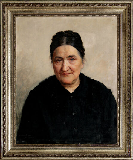 VLAHO BUKOVAC, ‘Portrait of Katarina Bibica’, 1891