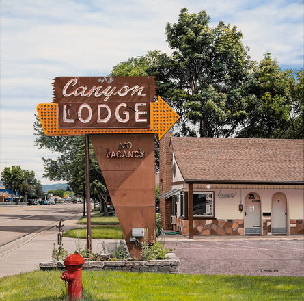 Bertrand Meniel, ‘Canyon Lodge Motel’, 2019