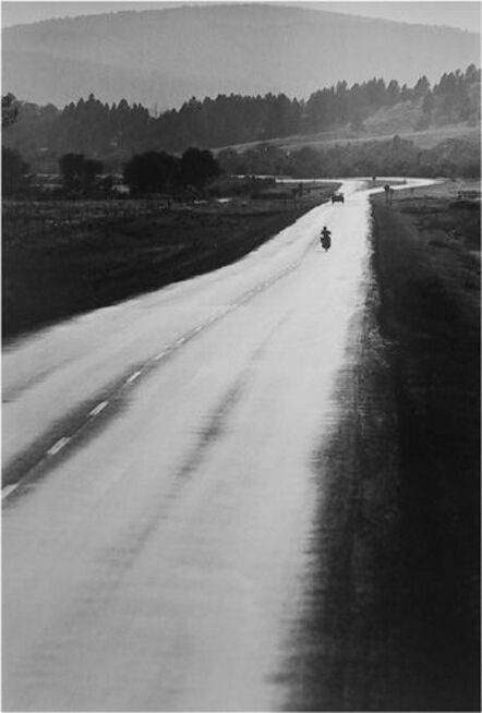 Dennis Stock, ‘Open road for a biker, Colorado’, 1971