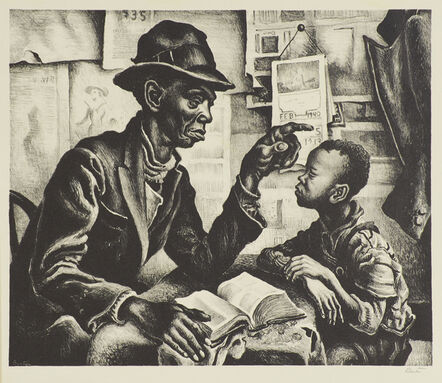 Thomas Hart Benton, ‘Instruction’, 1940