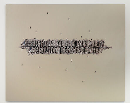 Anita Dube, ‘When Injustice Becomes A Law ’, 2021