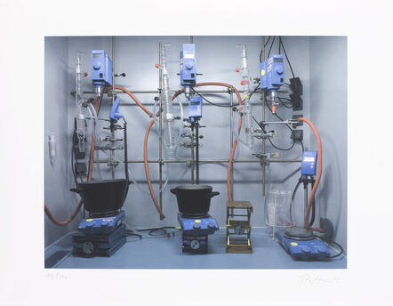 Thomas Struth, ‘Magnetic Composite Synthesis Qiagen, Hilden 2010’, 2010