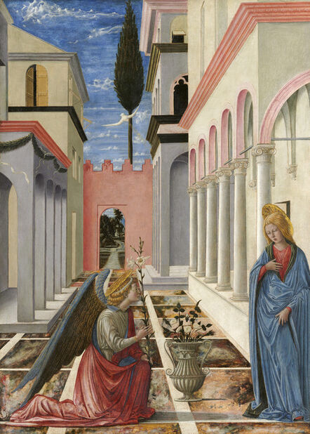 Fra Carnevale, ‘The Annunciation’, ca. 1445/1450