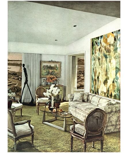 Martha Rosler, ‘House Beautiful: Giacometti’, 1967-1972