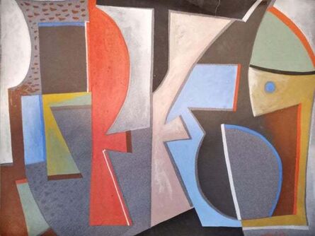 Piero Dorazio, ‘ Italian Abstract Work on Paper Color Field Non-Objective European Mid-Century’, 1949