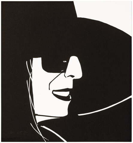 Alex Katz, ‘Black Hat (Ada)’, 2012