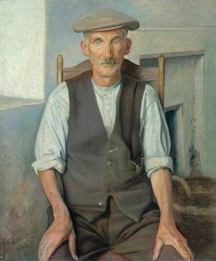 William Rothenstein, ‘The Old Gardener’, ca. 1930